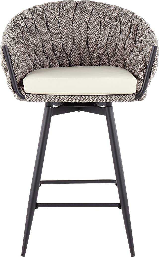 Edinger Cream Counter Height Stool, Set of 2 - Thumbnail - Image 6