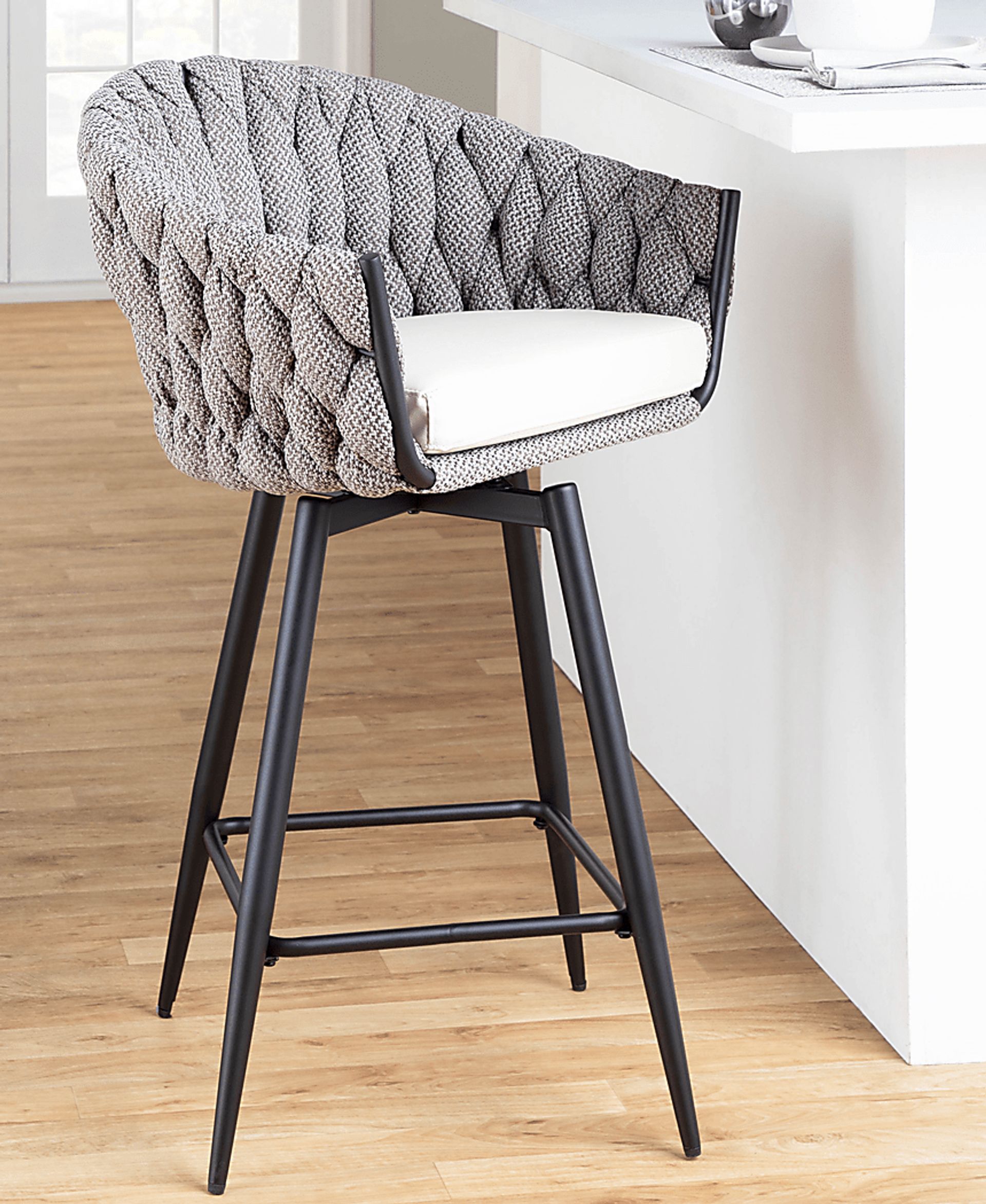 Edinger Cream Counter Height Stool, Set of 2 - Image 8