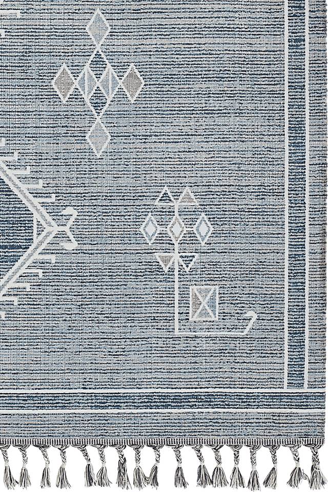 Edis Blue 7'10 x 10'2 Rug - Thumbnail - Image 2