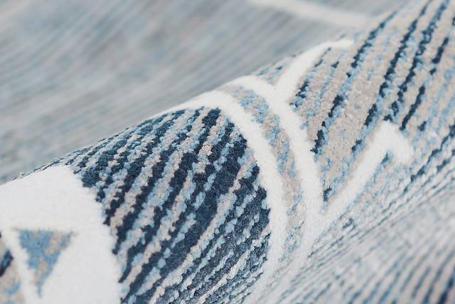 Edis Blue 7'10 x 10'2 Rug - Thumbnail - Image 5