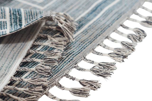 Edis Blue 7'10 x 10'2 Rug - Thumbnail - Image 6