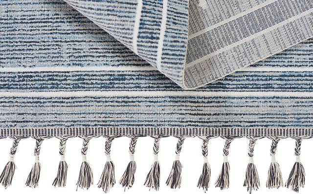 Edis Blue 7'10 x 10'2 Rug - Thumbnail - Image 8