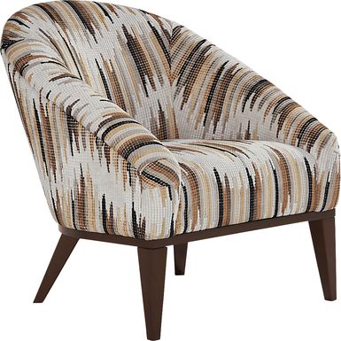 Edison Black Accent Chair