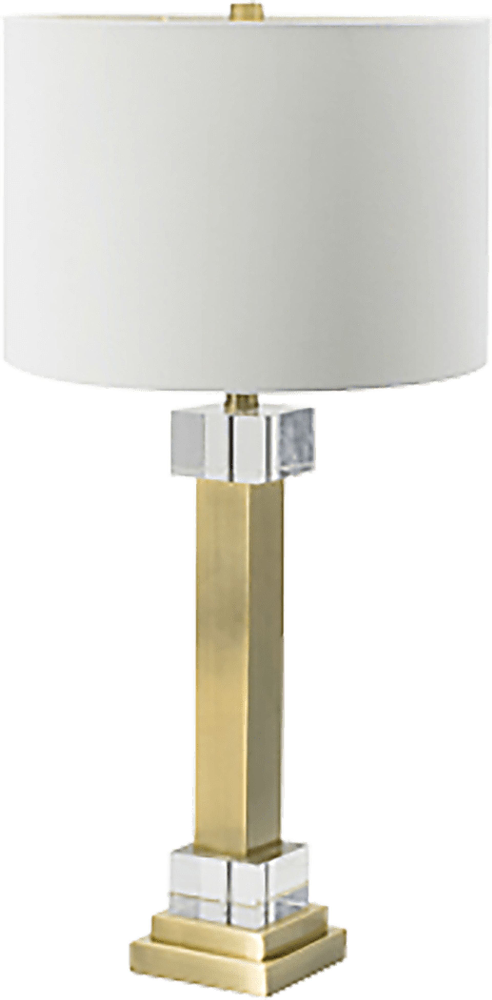 Edison Drive Brass Lamp - Image 1