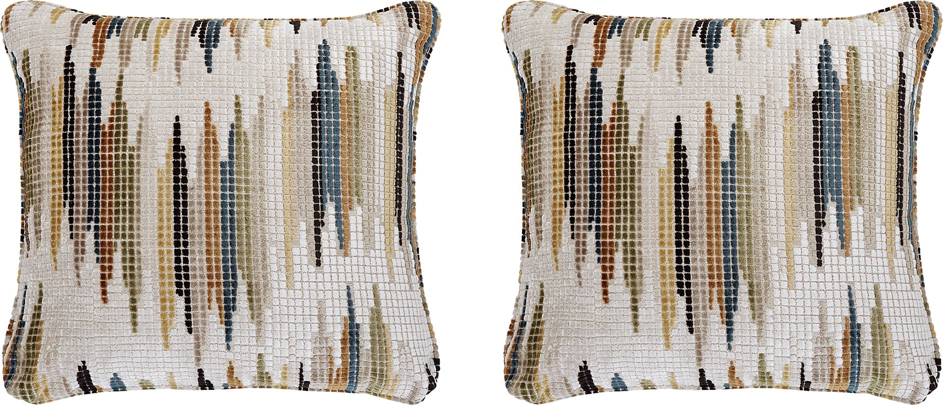 Edison Green Accent Pillows (Set of 2) - Image 1