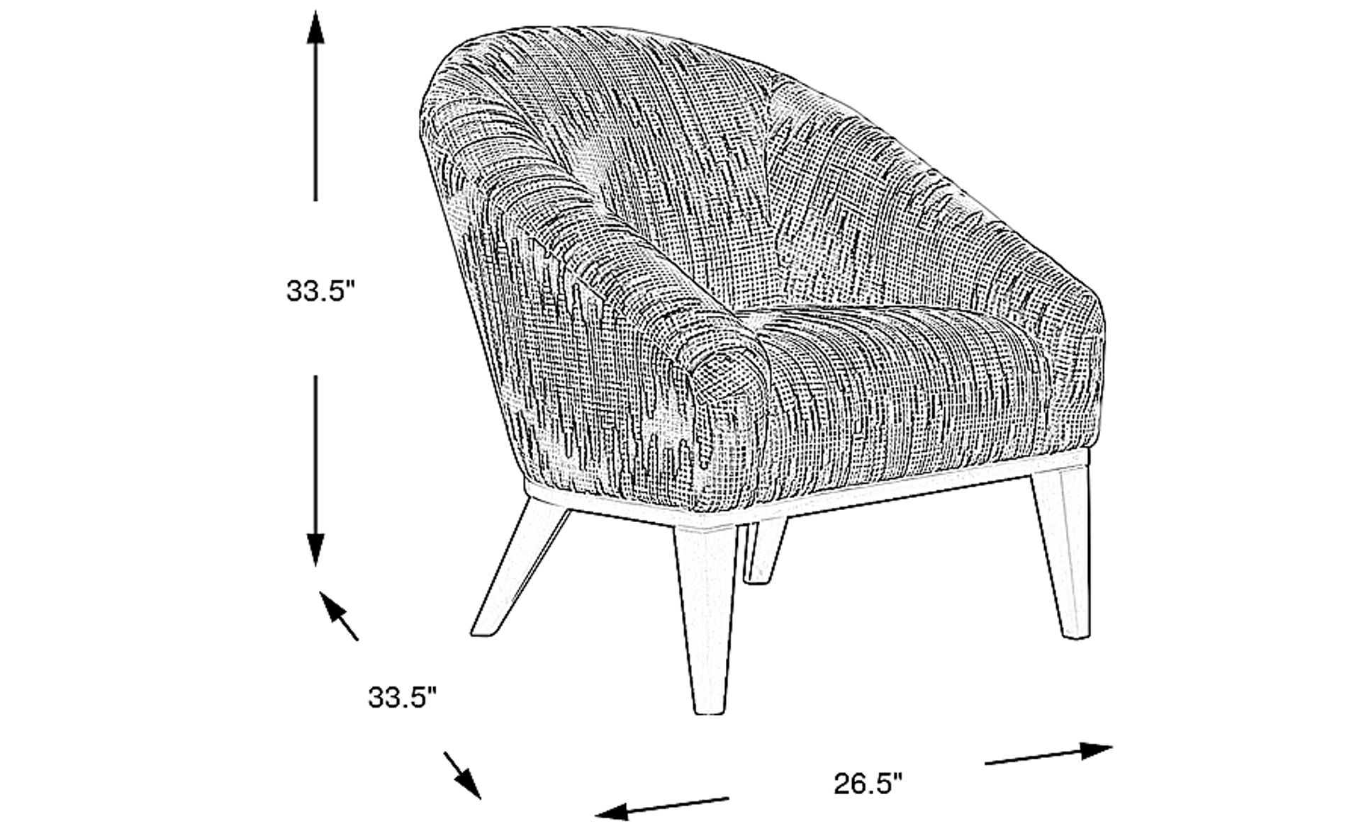 Dimension Image. Please refer to the Dimension Tab on this page for dimension details.