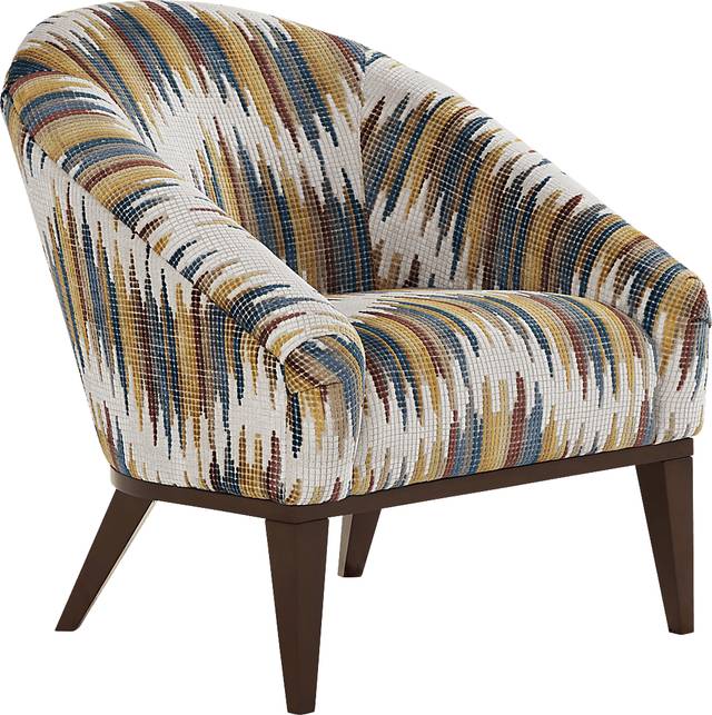 Edison Yellow Accent Chair - Thumbnail - Image 1