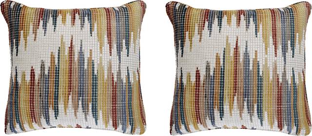 Edison Yellow Accent Pillows (Set of 2) - Thumbnail - Image 1