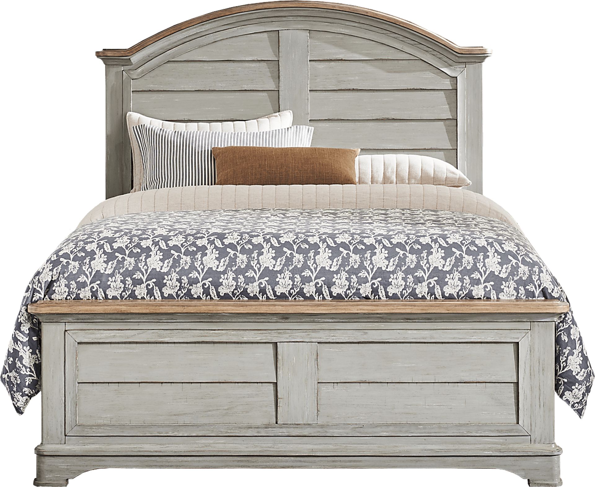 Edisto Bay Gray 5 Pc Queen Panel Bedroom - Image 2