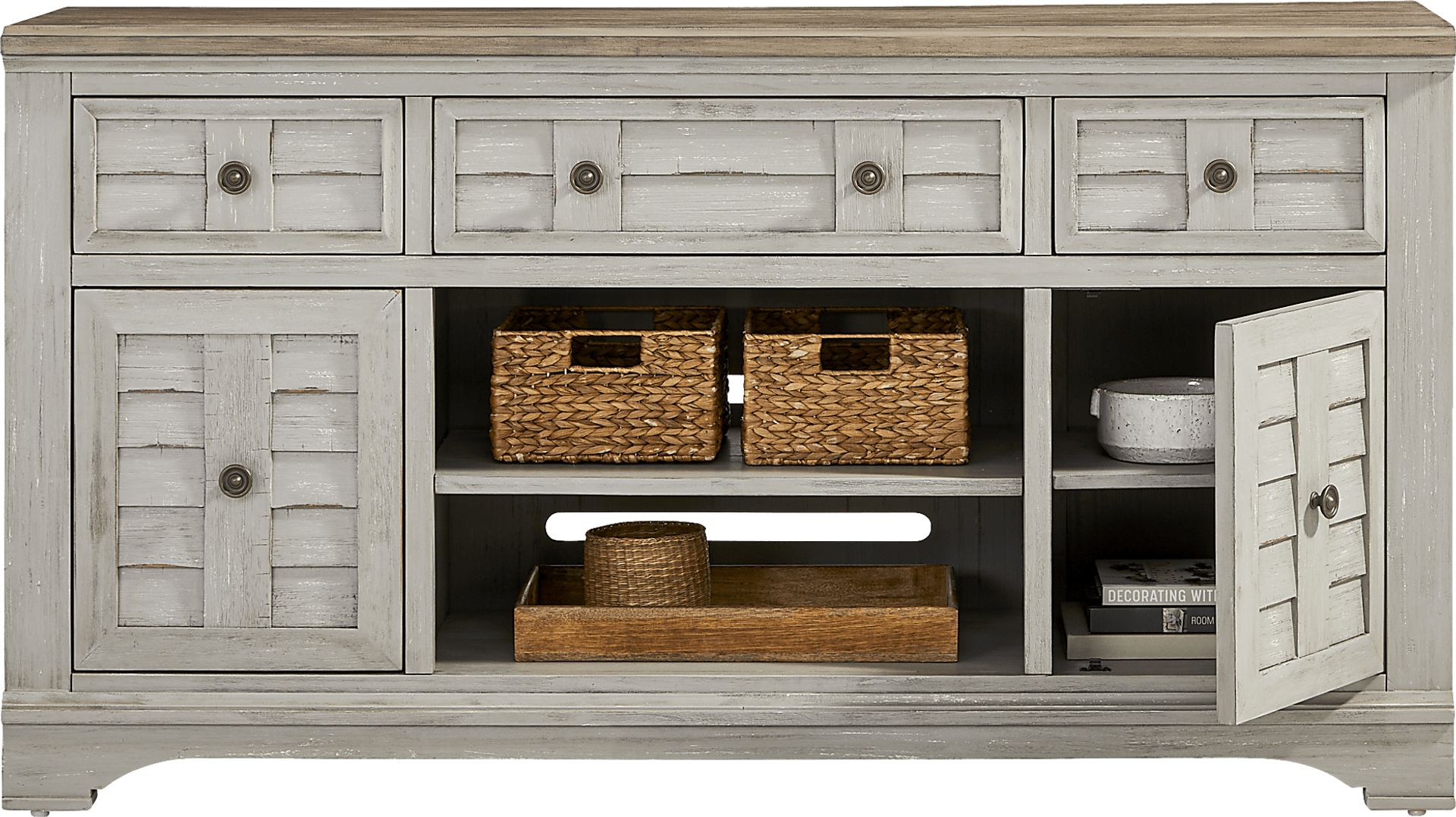 Edisto Bay Gray 64 in. Console - Image 2