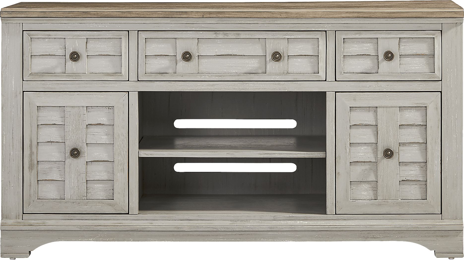 Edisto Bay Gray 64 in. Console