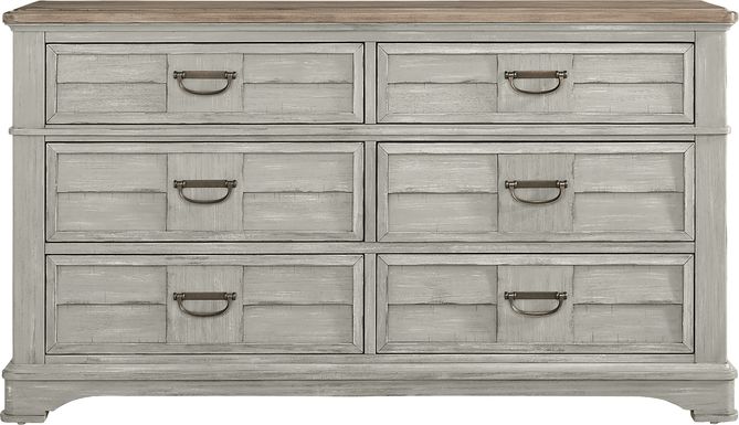 Edisto Bay Gray Dresser