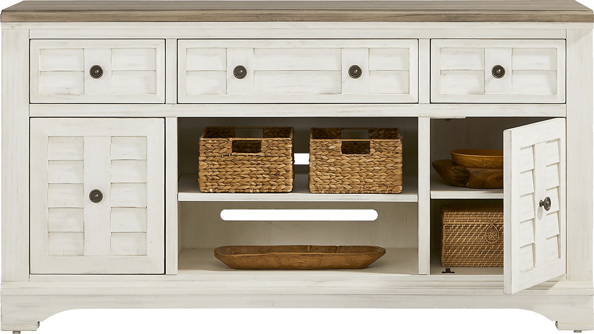Edisto Bay White 64 in. Console - Image 2