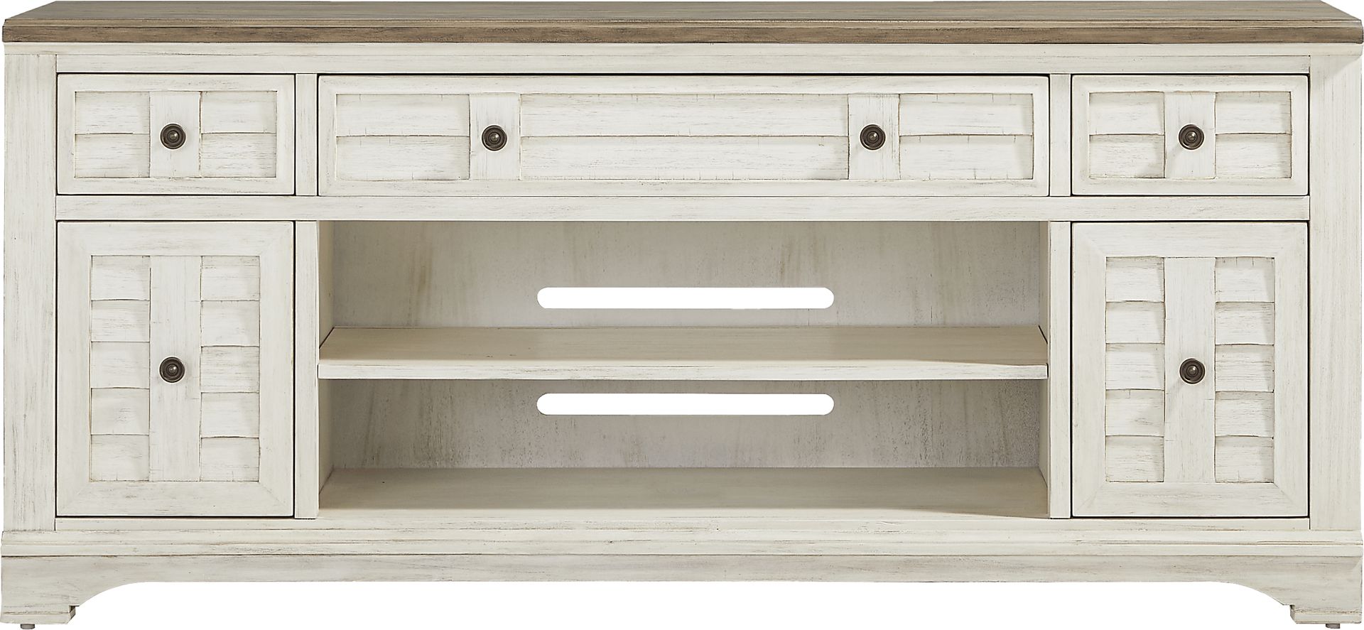 Edisto Bay White 78 in. Console - Image 1
