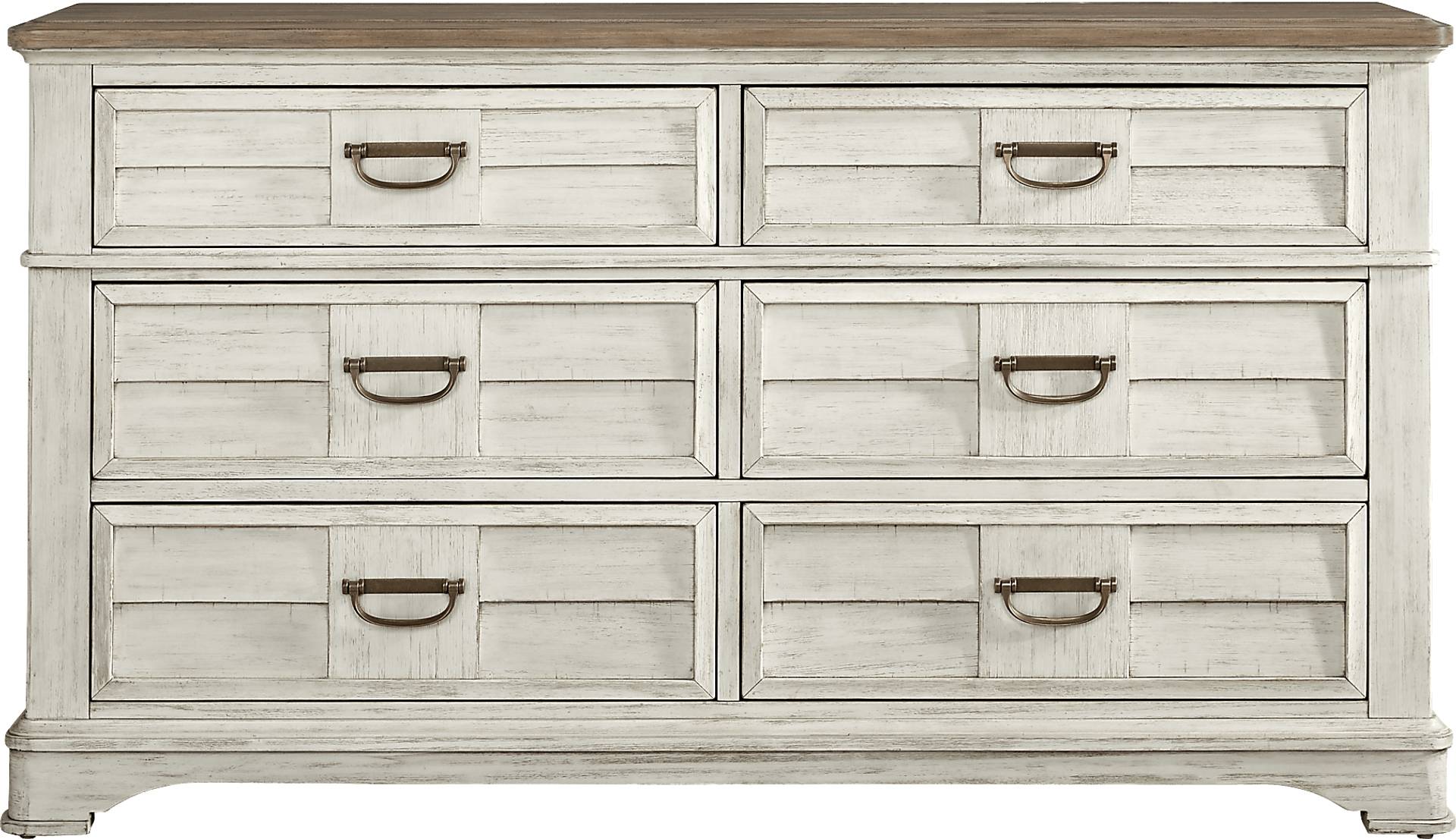 white dresser
