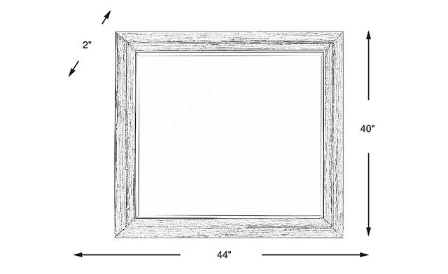 Dimension Image. Please refer to the Dimension Tab on this page for dimension details.