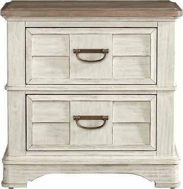 Edisto Bay White Nightstand