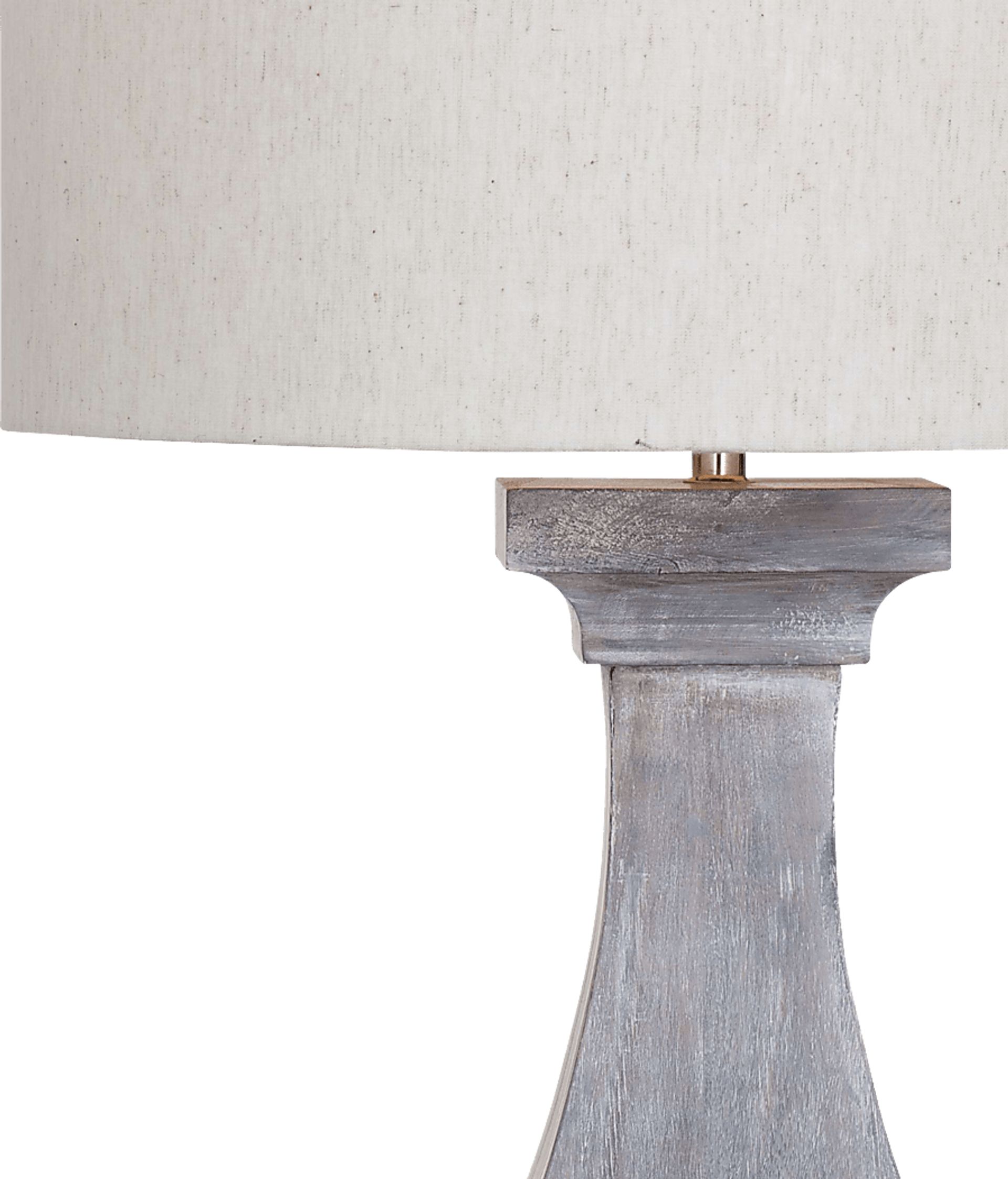 Edith Isle Gray Lamp - Image 3