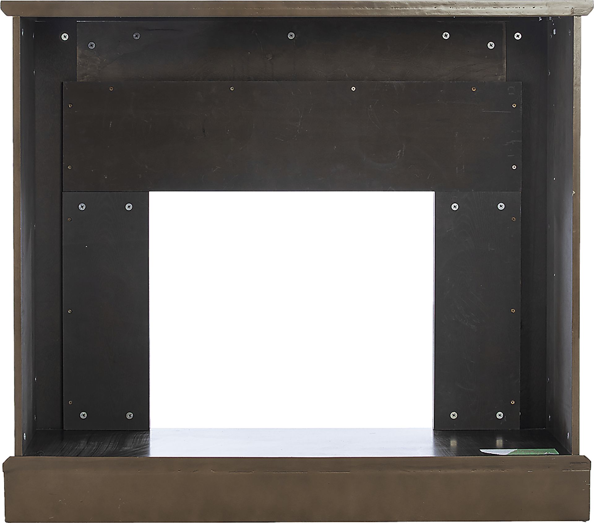 Edmarie IV Brown 45 in. Console, With Touch Panel Electric Fireplace - Image 4