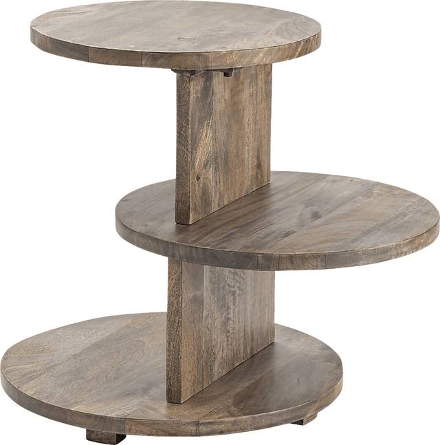 Edmonshire Brown Accent Table - Thumbnail - Image 1