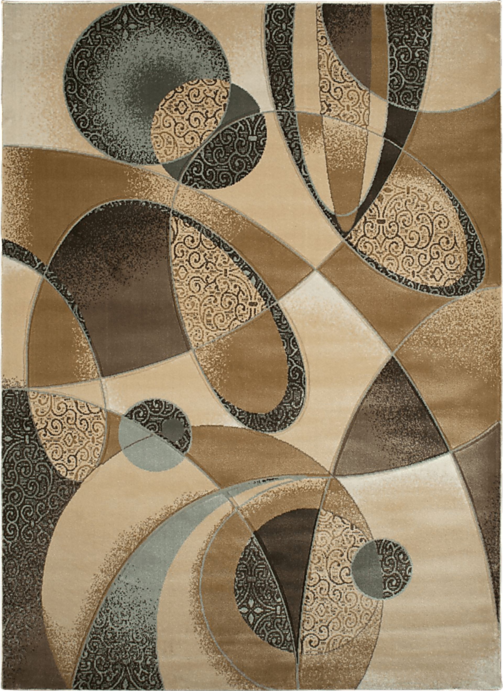 Edmont Beige 7'8 x 10'2 Rug - Image 1