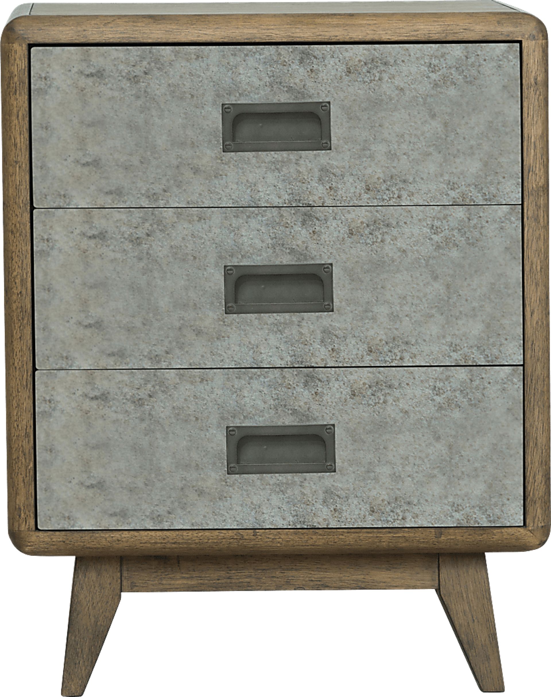 Edna Gray Accent Cabinet - Image 3