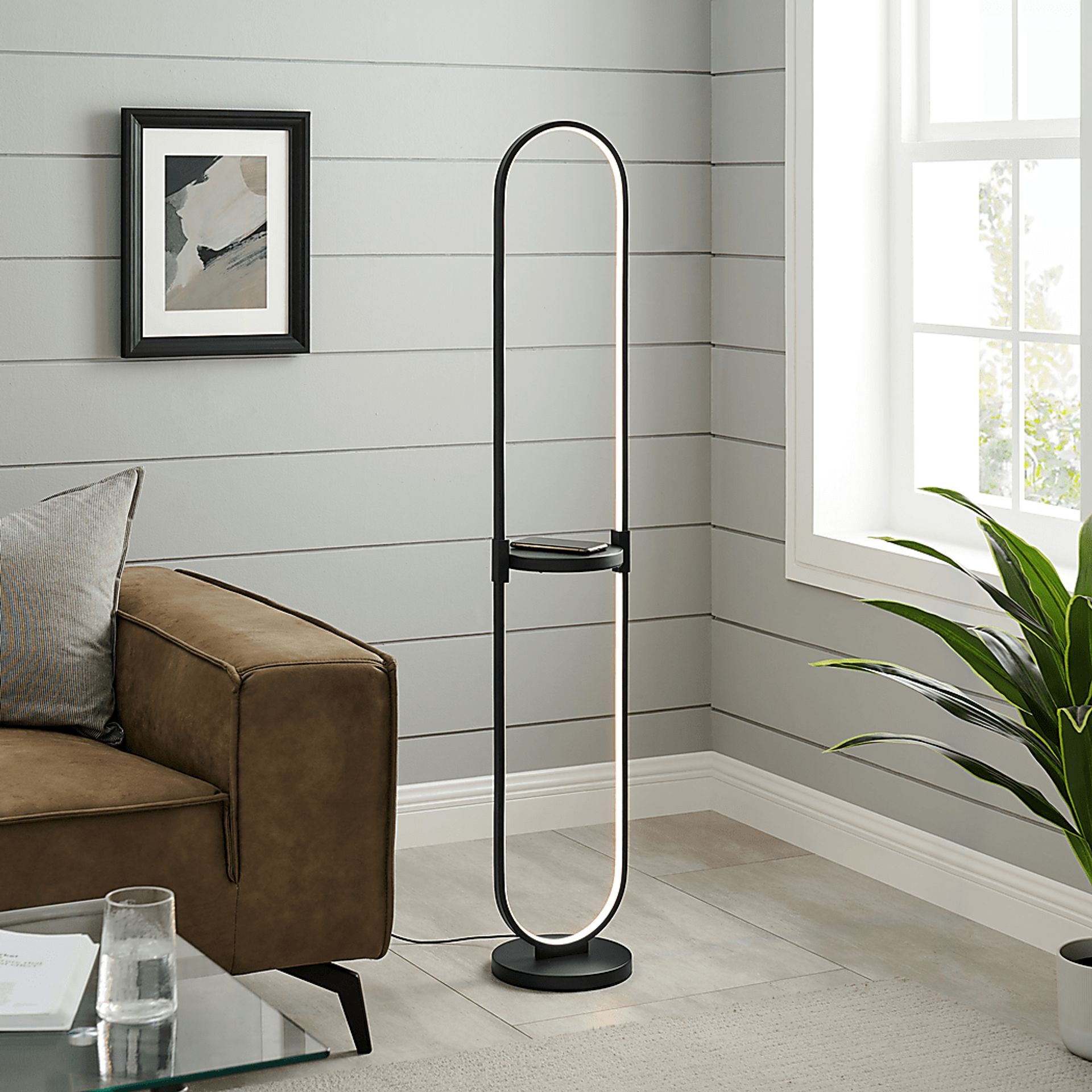 Ednam Avenue Black Floor Lamp - Image 2