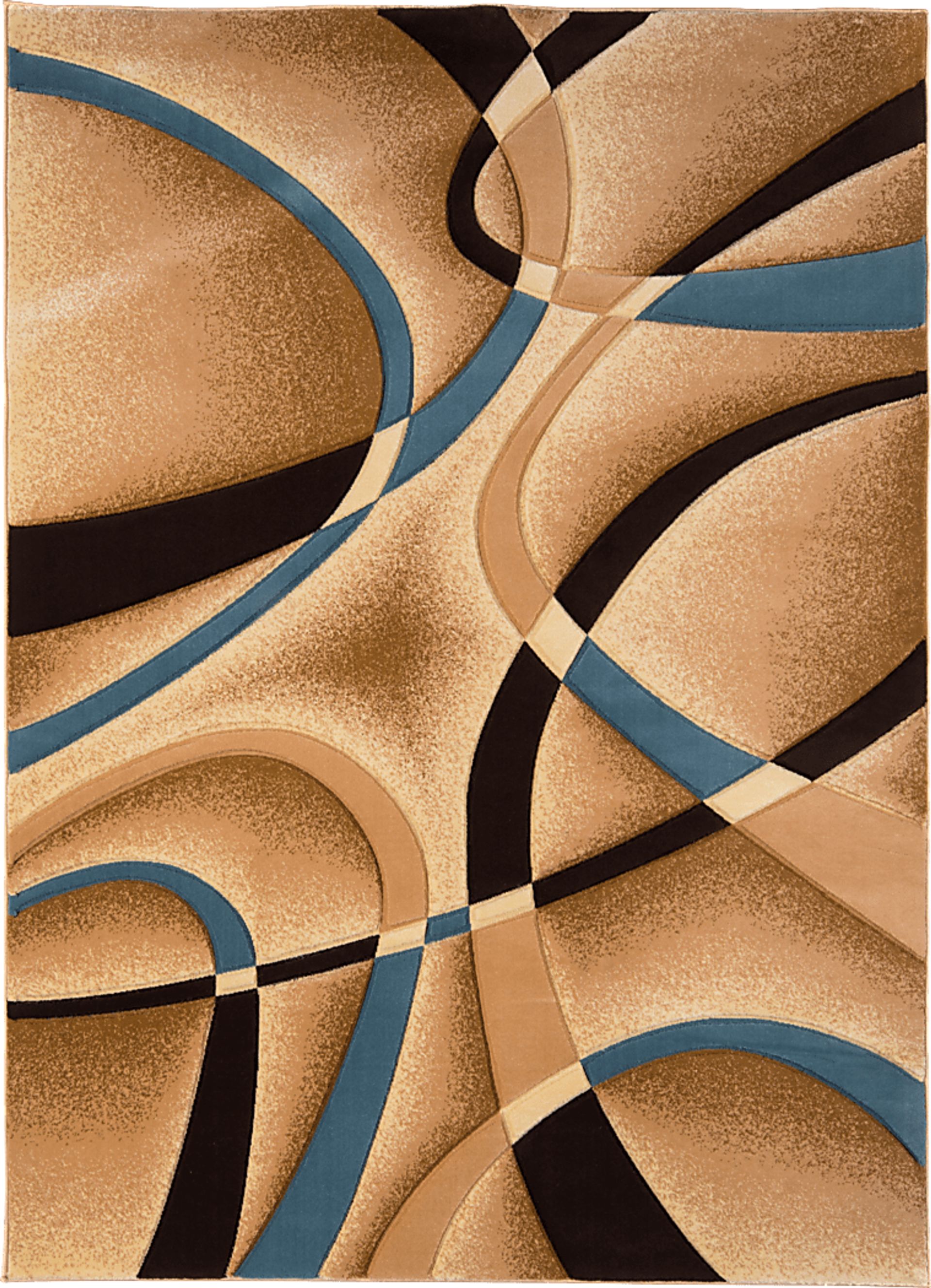 Edrea Blue 7'8 x 10'2 Rug - Image 1