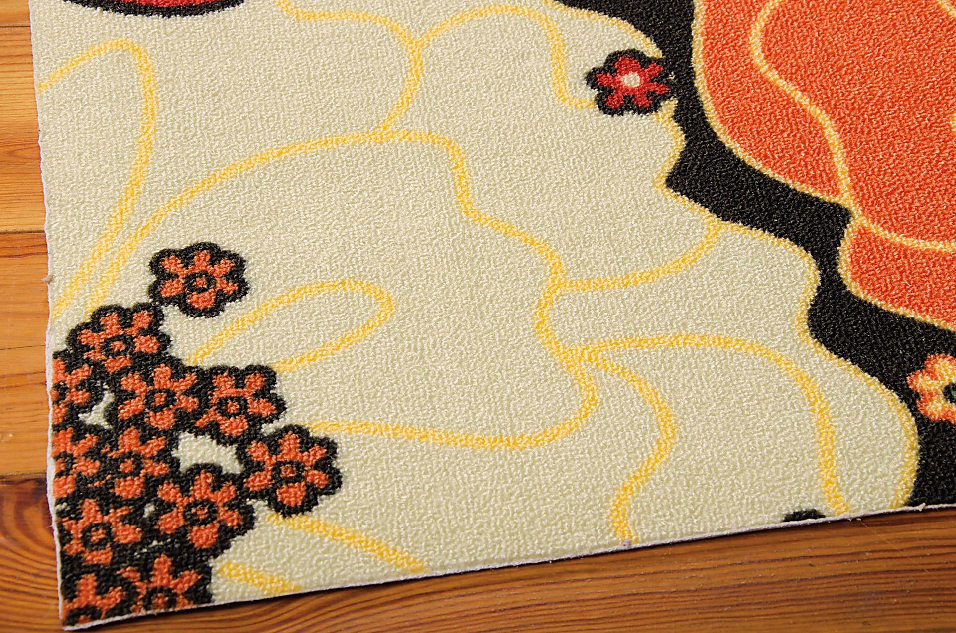 Edria Black 5' x 8' Indoor/Outdoor Rug - Image 3