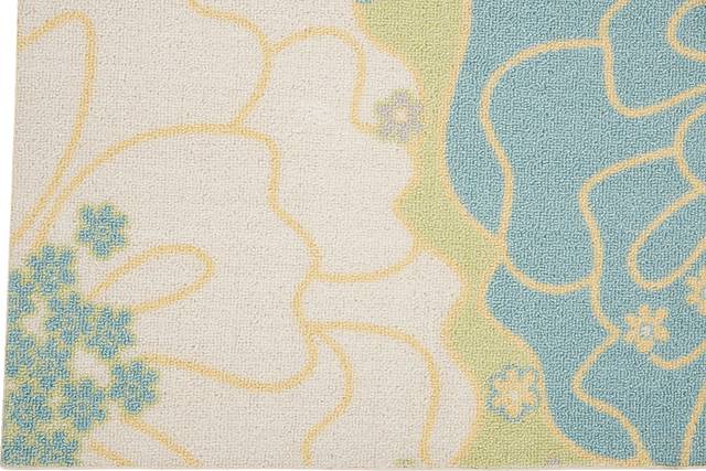 Edria Green 8' x 11' Indoor/Outdoor Rug - Thumbnail - Image 4