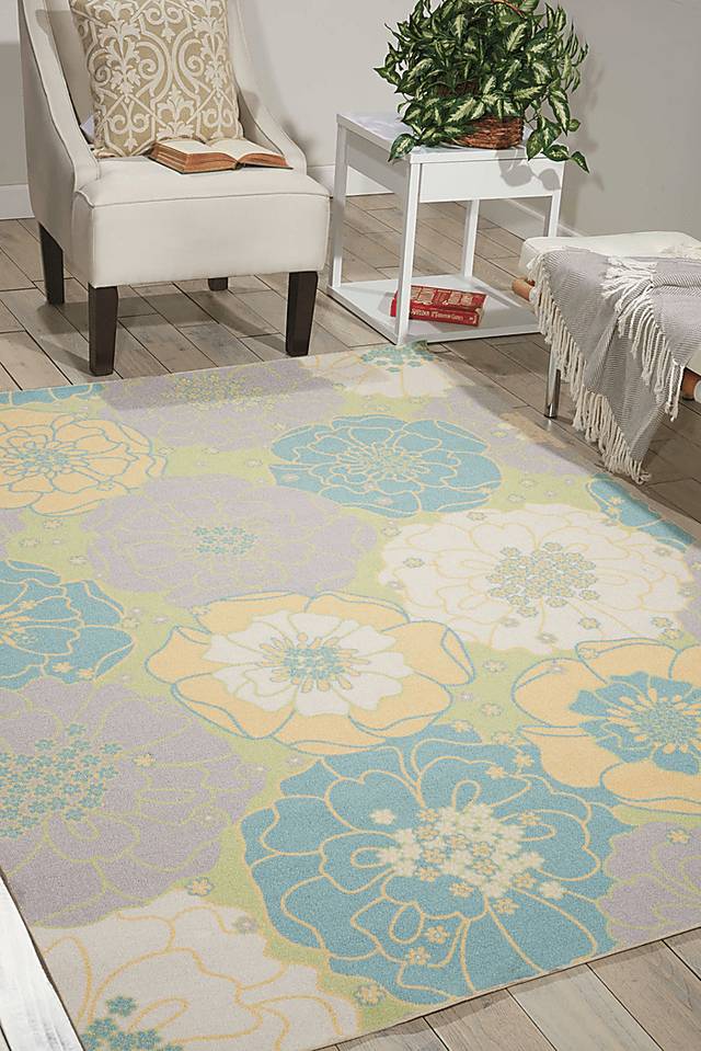 Edria Green 8' x 11' Indoor/Outdoor Rug - Thumbnail - Image 5