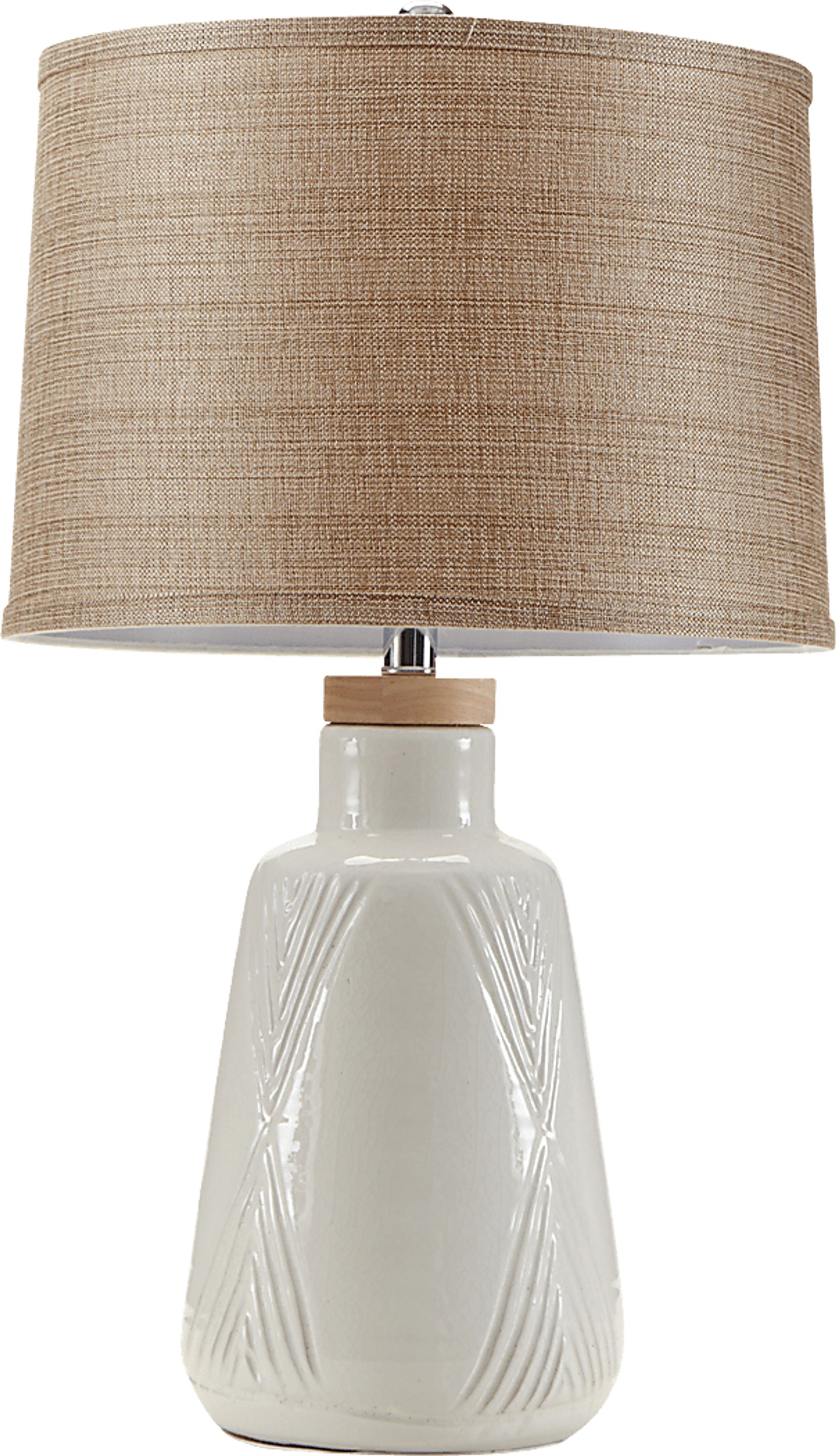 Edsall Trail Ivory Lamp - Image 1