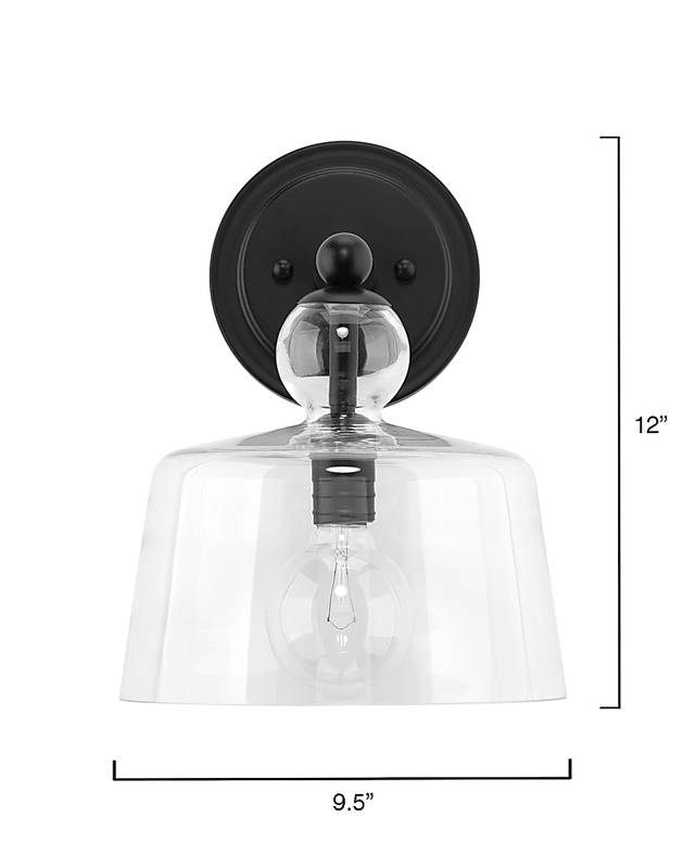 Edsel Grove Black Sconce - Thumbnail - Image 7