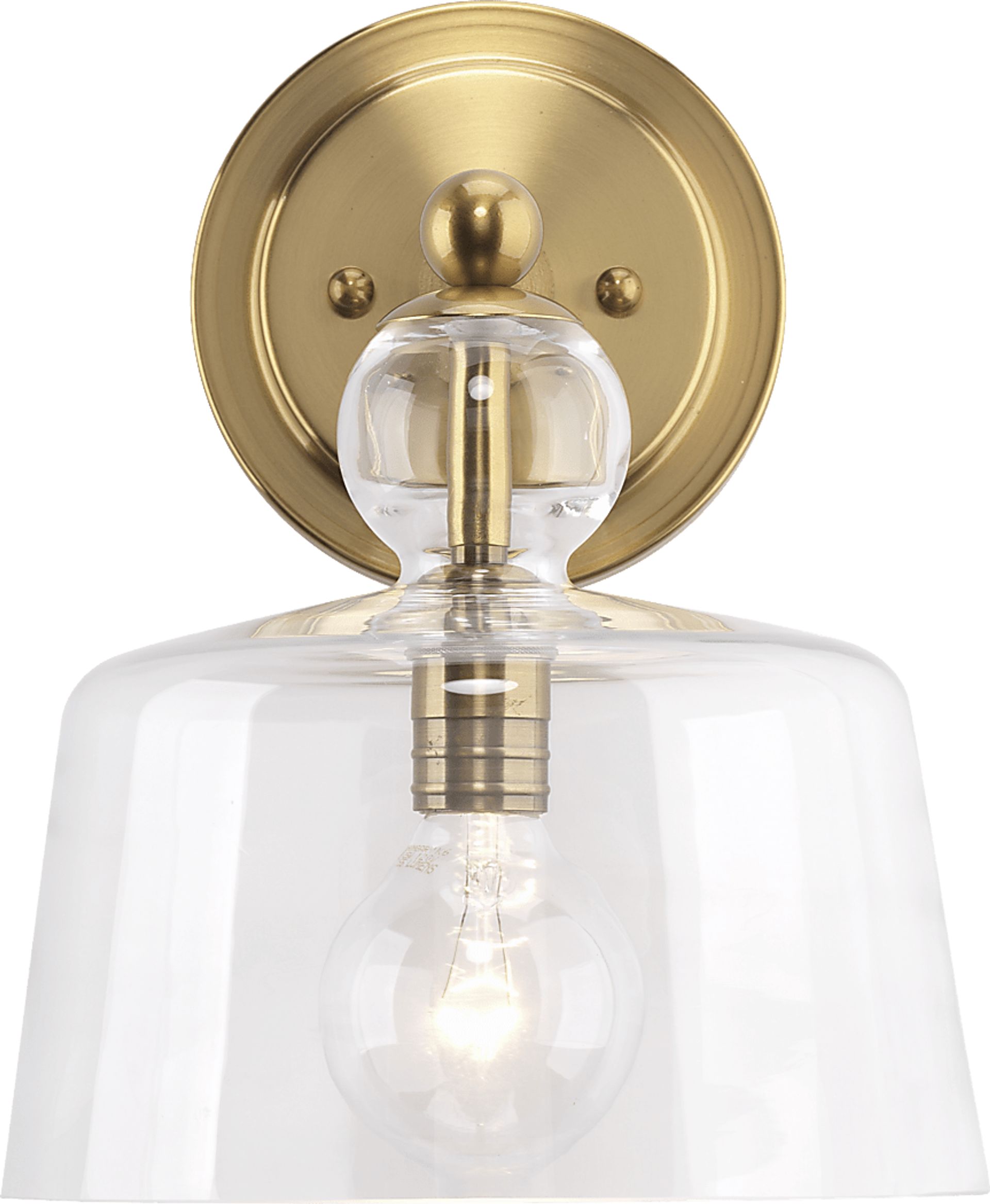 Edsel Grove Brass Sconce - Image 6
