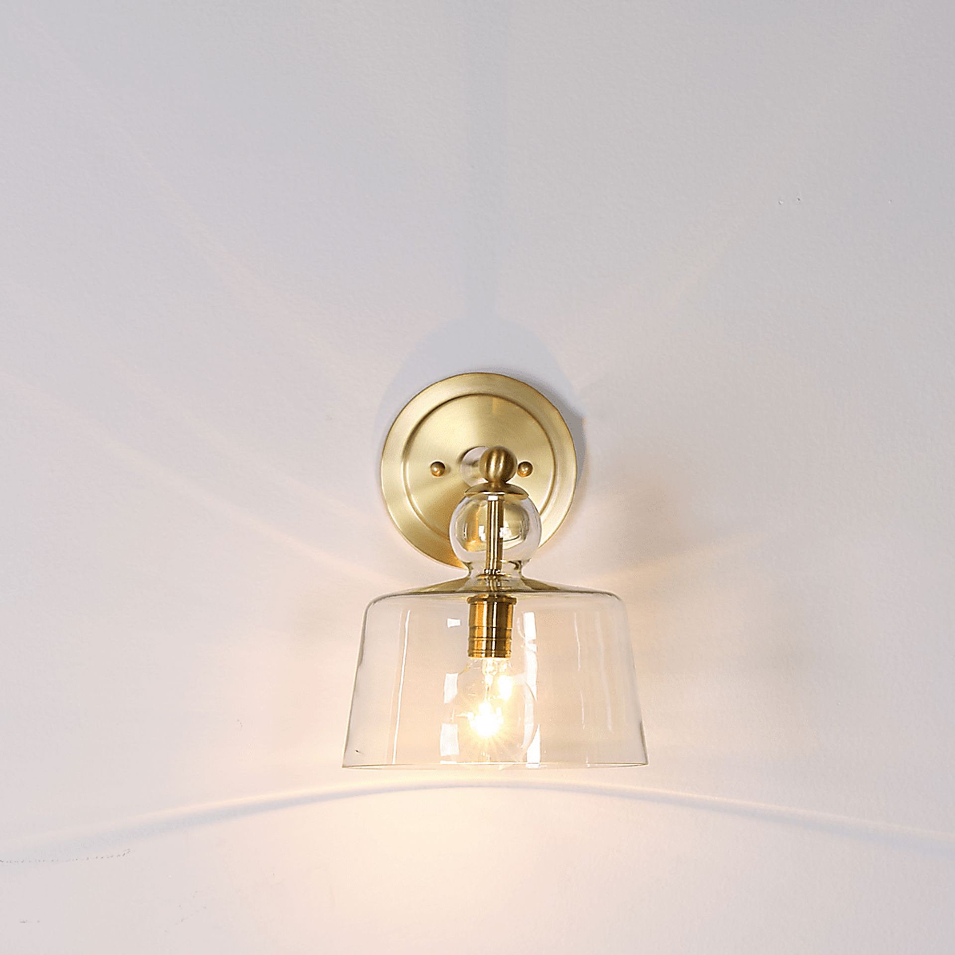 Edsel Grove Brass Sconce - Image 7