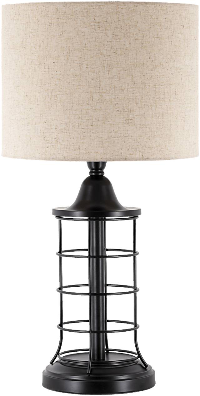 Edson Point Black Lamp - Thumbnail - Image 1