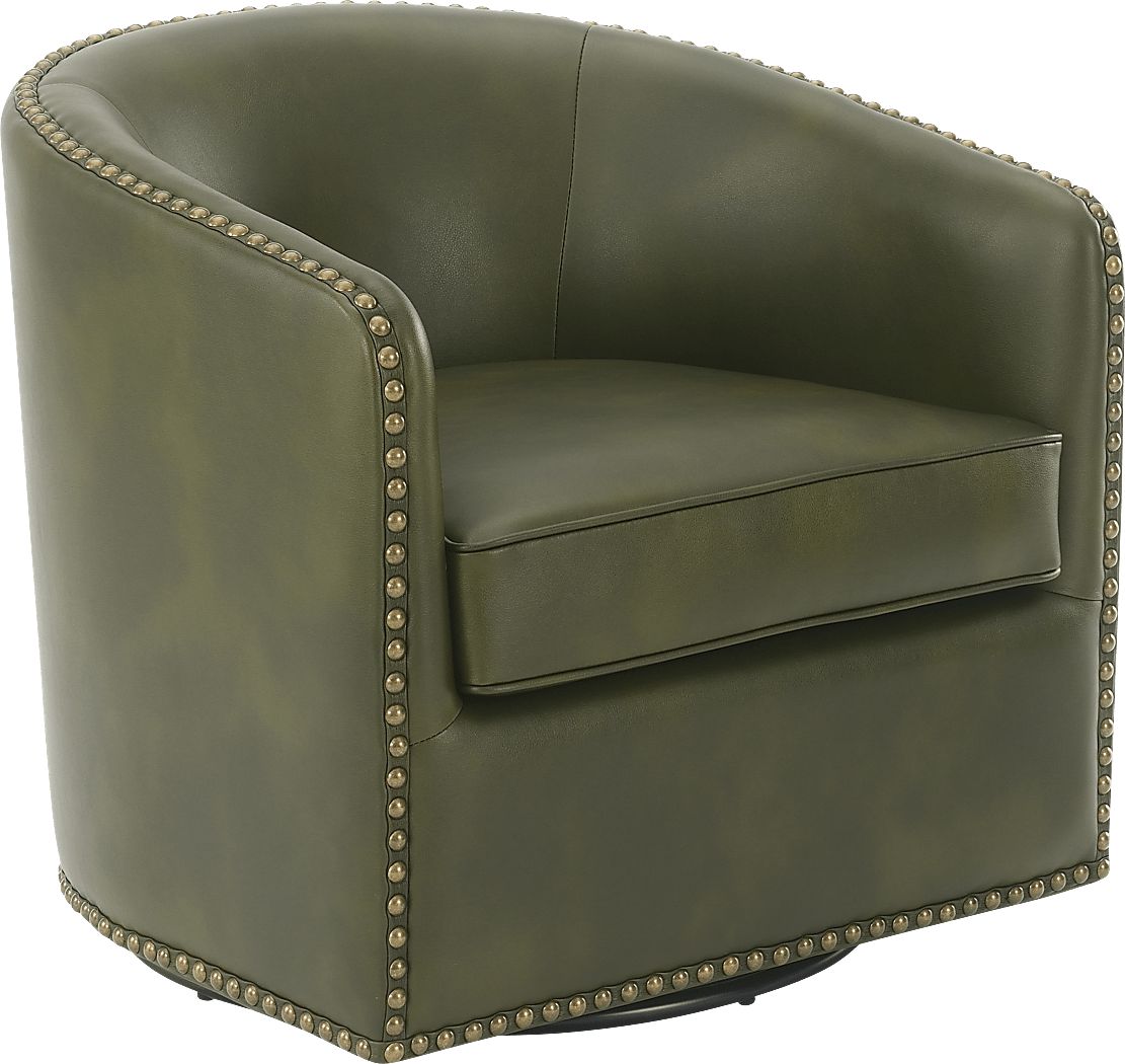 Edueni Green Swivel Chair