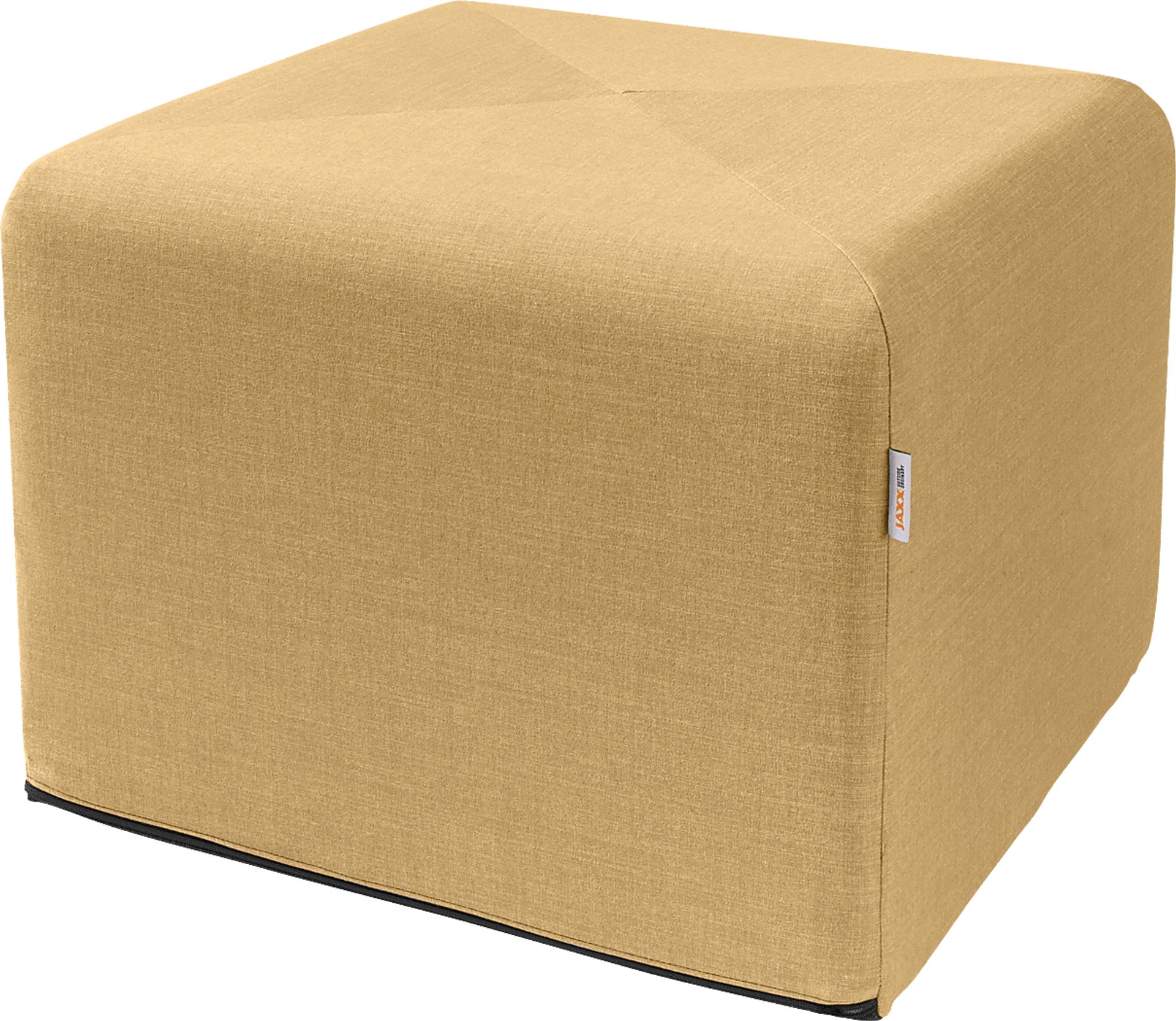 Edunci Beige Large Ottoman - Image 1