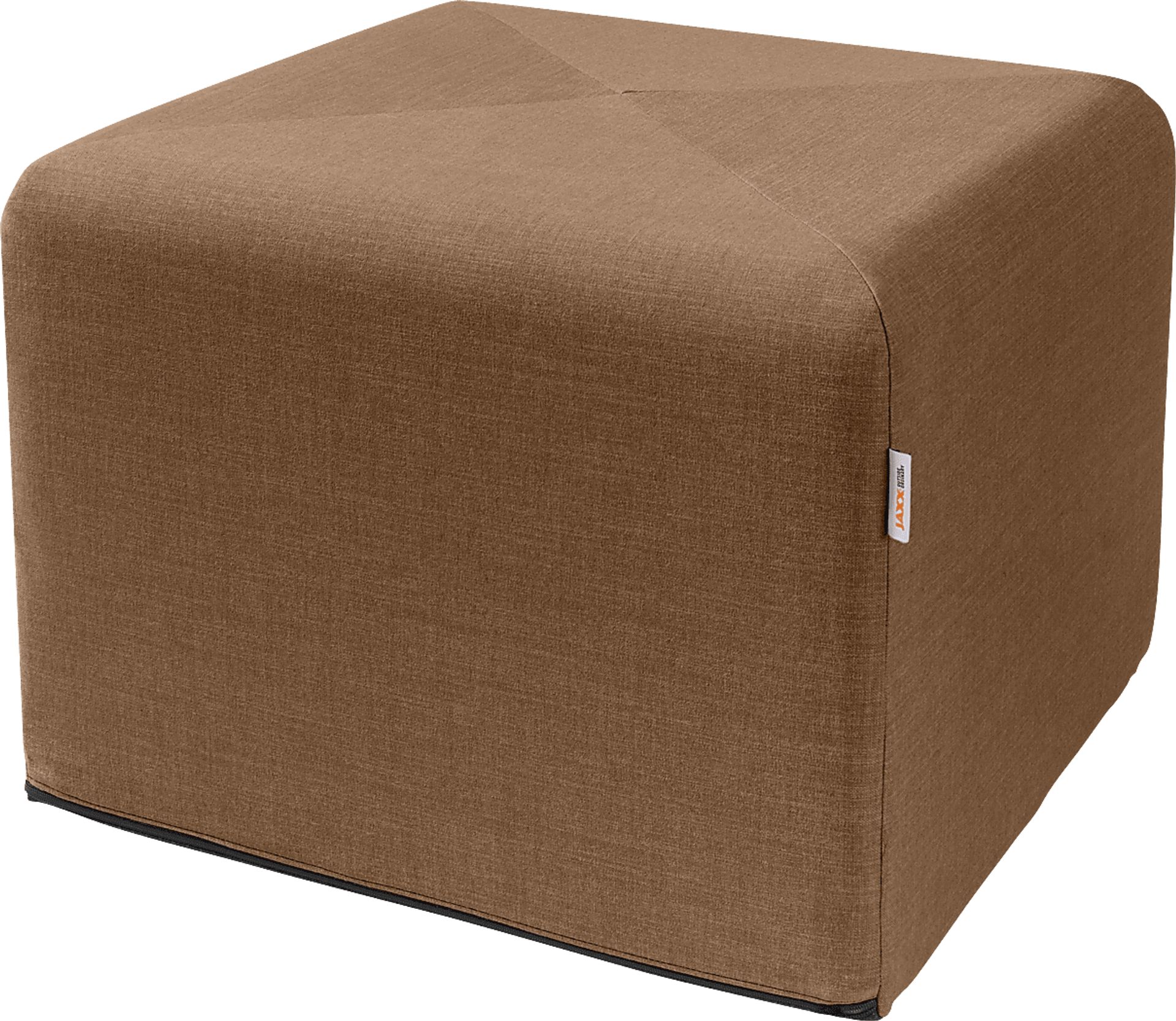 Edunci Brown Large Ottoman - Image 1