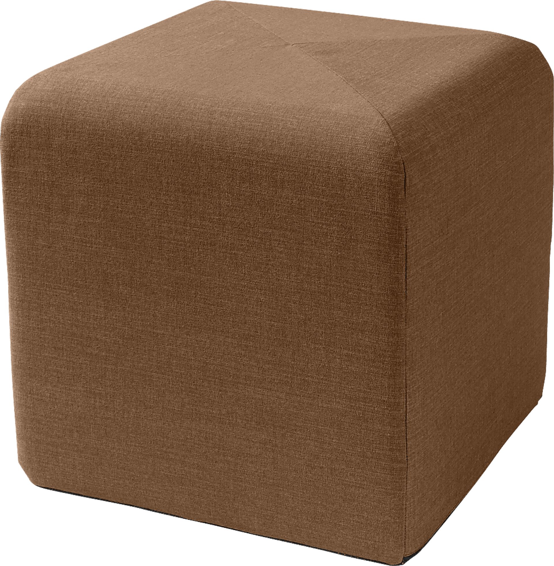 Edunci Brown Ottoman - Image 1