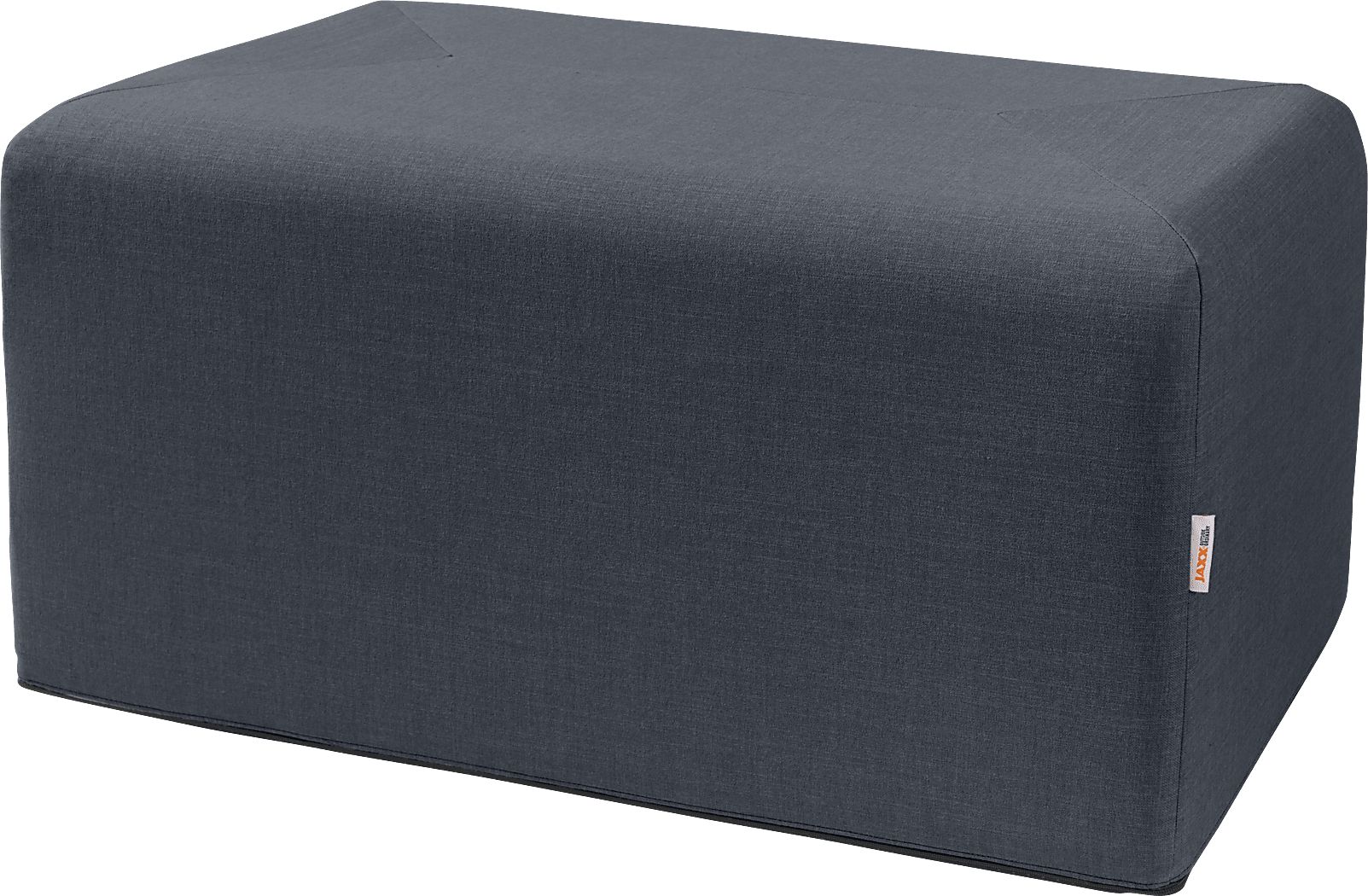 Edunci Gray Large Ottoman