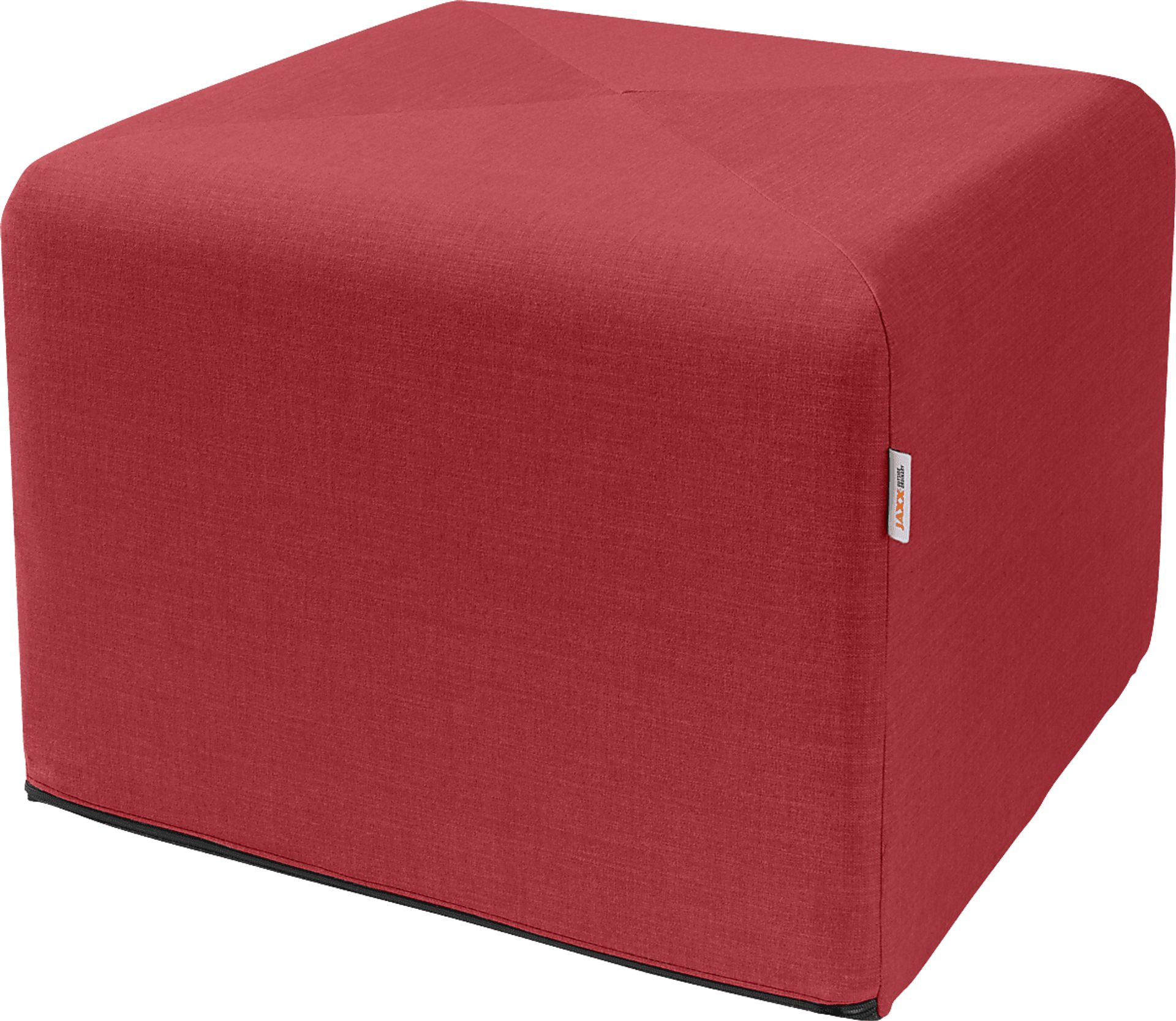 Edunci Red Large Ottoman - Image 1
