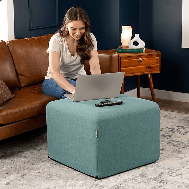 Edunic Blue Large Ottoman - Thumbnail - Image 6