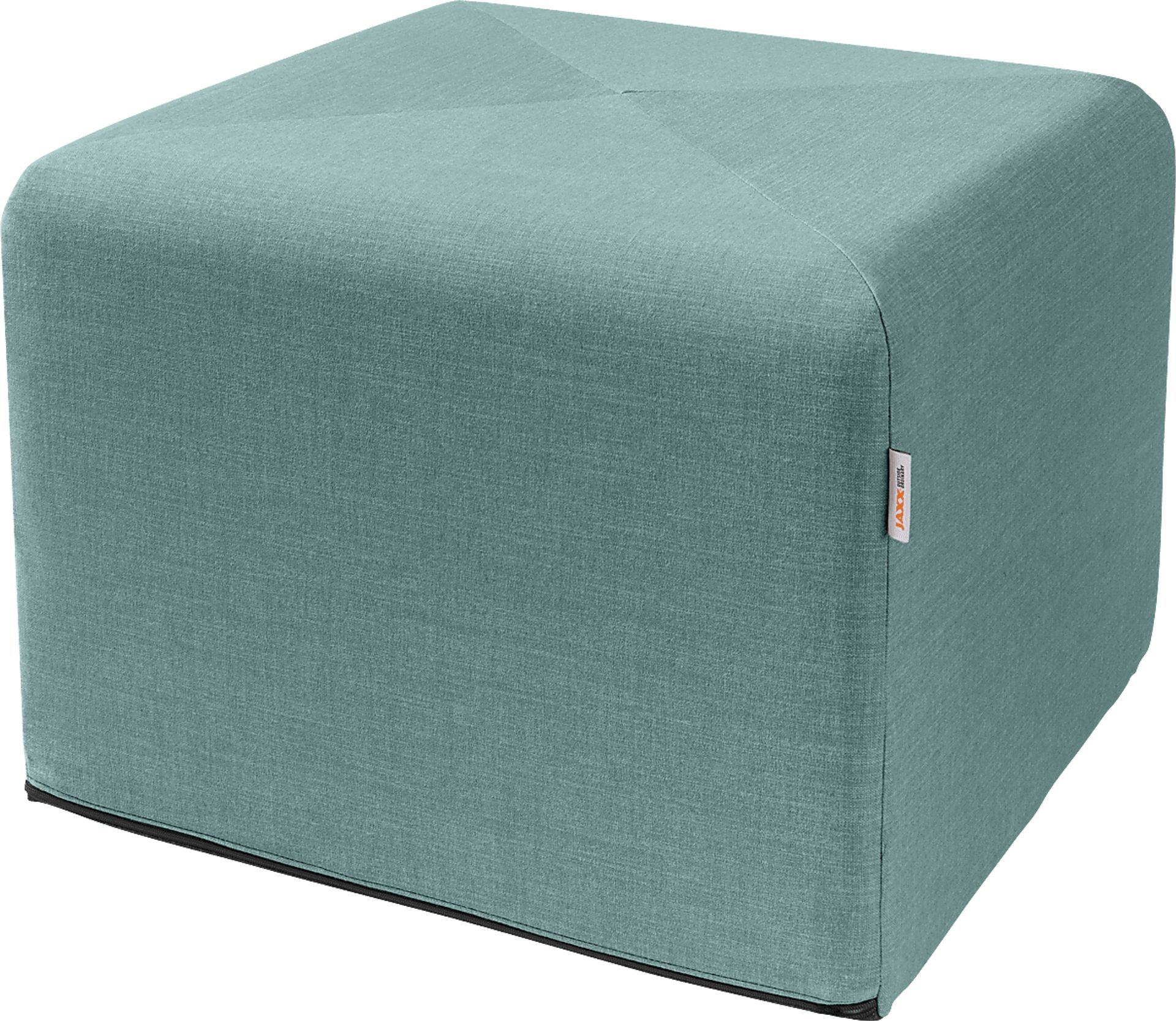 Edunic Blue Large Ottoman - Image 1