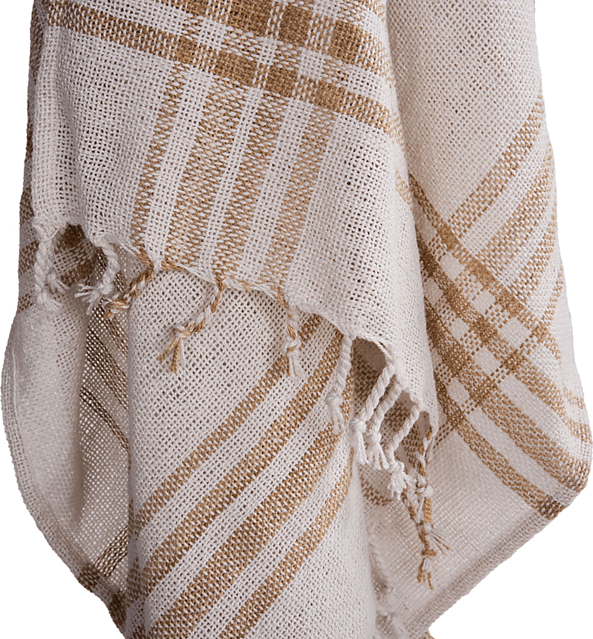 Eeva Natural Indoor/Outdoor Throw Blanket - Image 5
