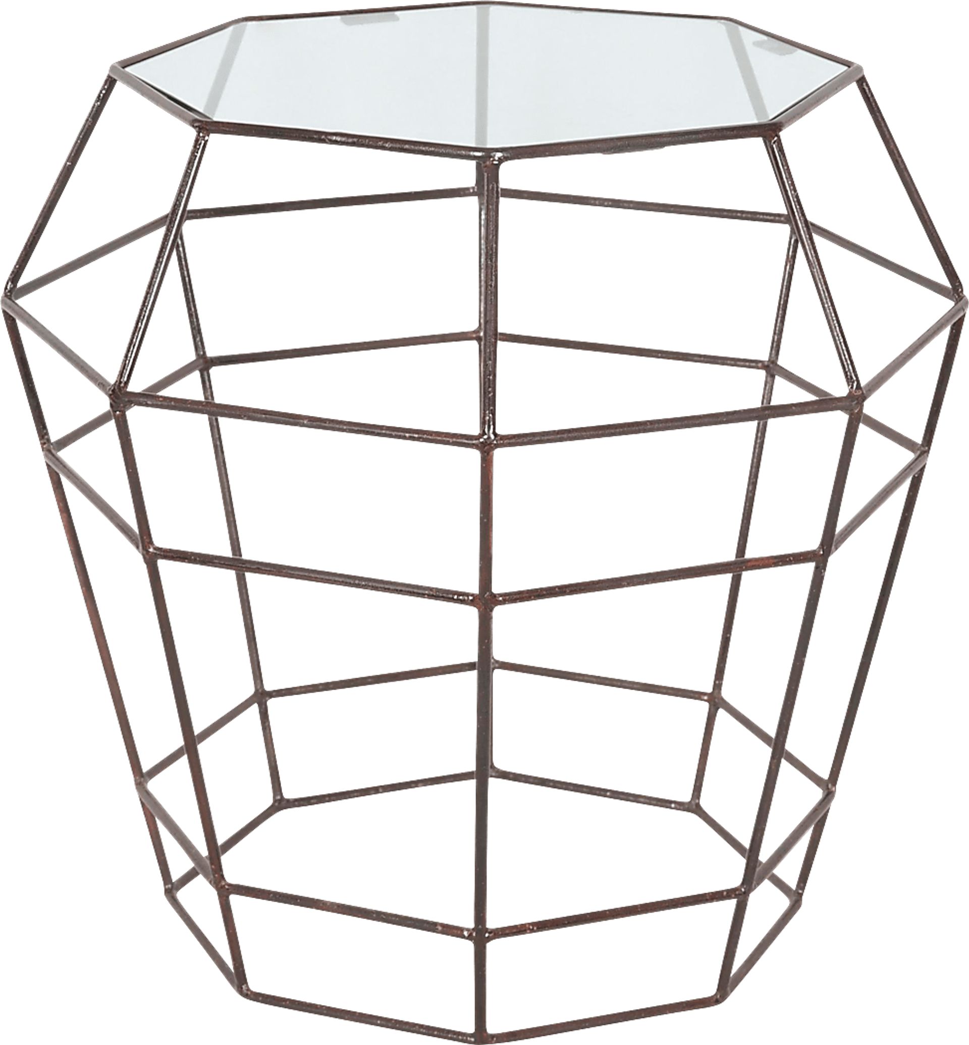 Efigenio Bronze Accent Table - Image 1