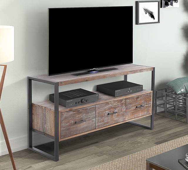 Eforan Gray TV Console - Thumbnail - Image 9