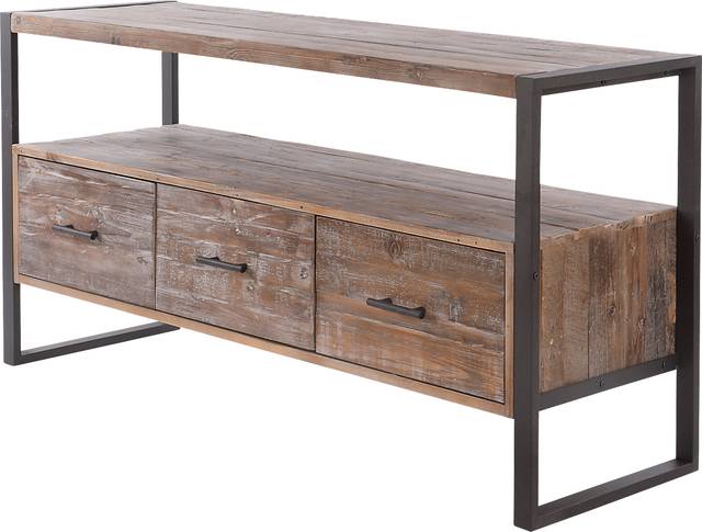 Eforan Gray TV Console - Thumbnail - Image 1