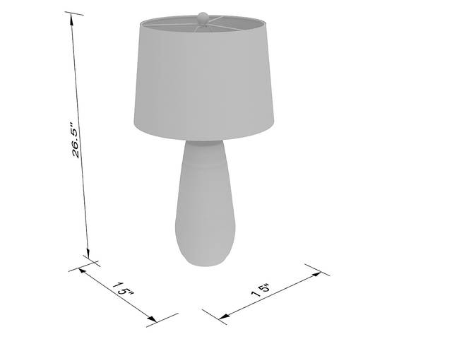 Egan Farm Ivory Lamp - Thumbnail - Image 10