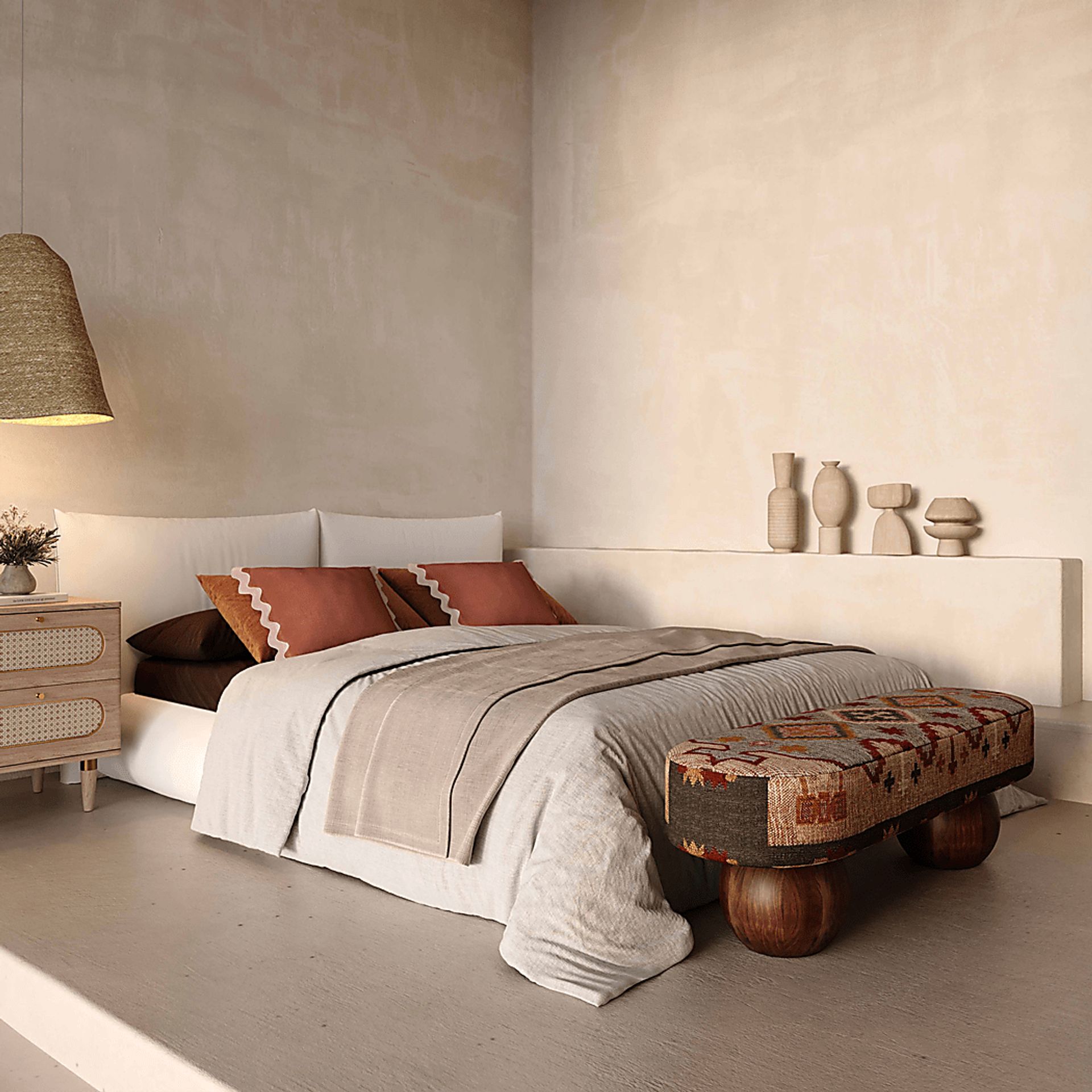 Eglantina Multi Accent Bench - Image 2